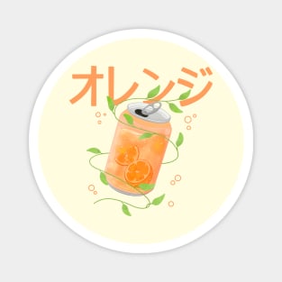 Orange Soda Magnet